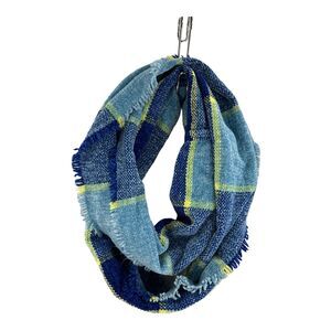 Charter Club, Woven Chenille Loop Scarf, Blue MSRP $25.00